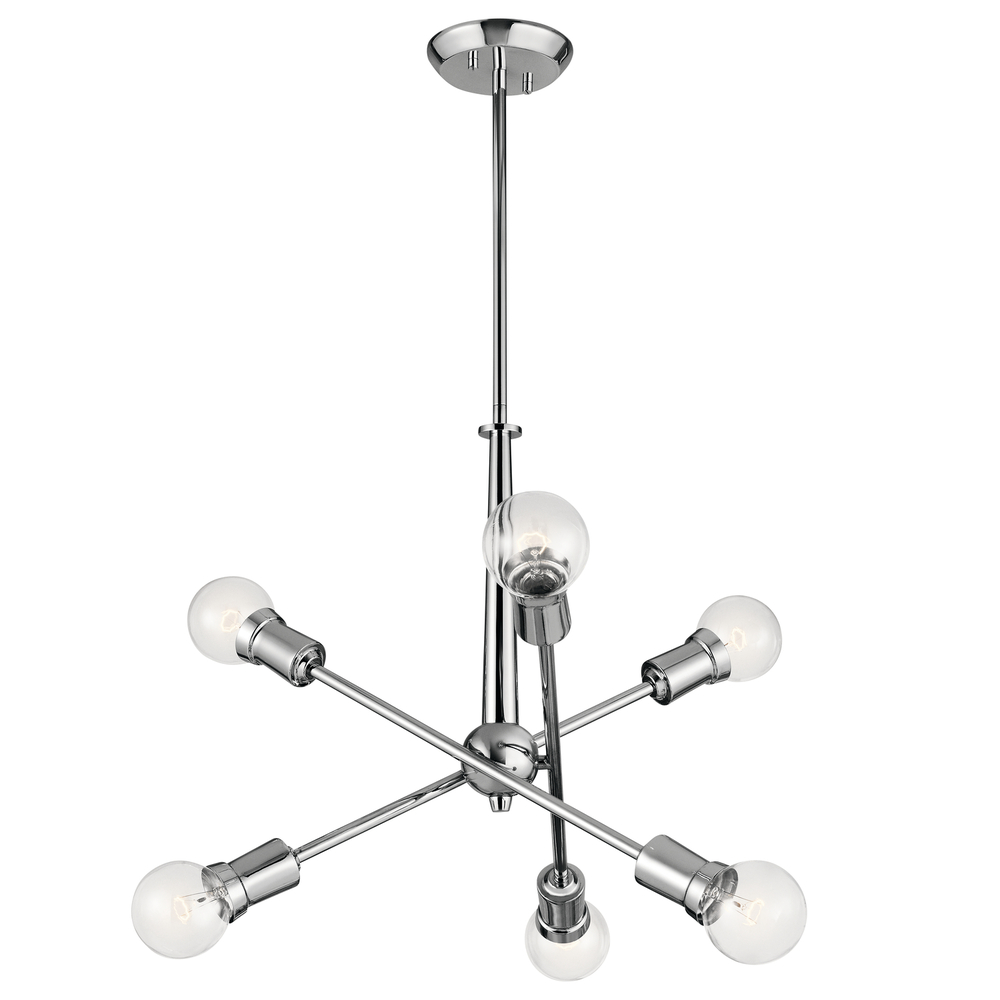 Sputnik Chandelier 6Lt