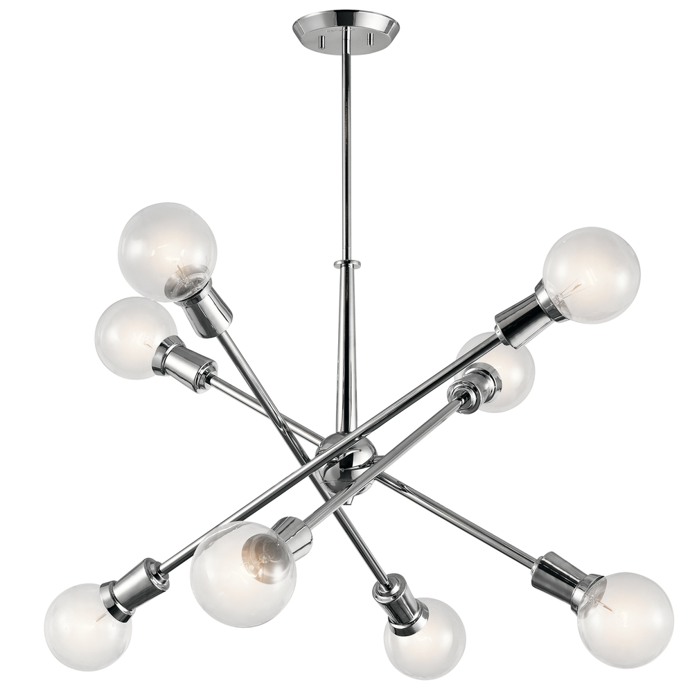 Sputnik Chandelier 8Lt