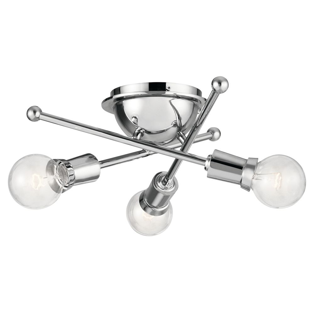 Sputnik Flush Mount 3Lt