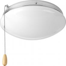 Progress P2602-15WB - Two-Light Universal Opal Glass Fan Light Kit