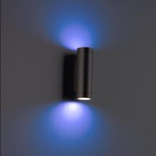 WAC 3911-CSBK - Smart Color Changing LED Landscape Wall Mount Cylinder