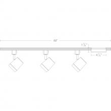 WAC H-7011/3-CS-BK - Ocularc 7011/3 - 5CCT Track Luminaire