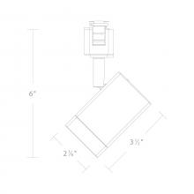 WAC H-7013-CS-BK - Ocularc 7013 - 5CCT Track Luminaire