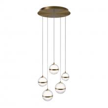 WAC PD-77521R-AB - Cyllindra Chandelier Light