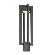 WAC PM-W48620-BK - CHAMBER Outdoor Post Light