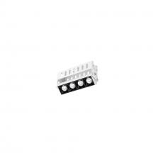 WAC R1GAL04-F927-BK - Multi Stealth Adjustable Trimless 4 Cell