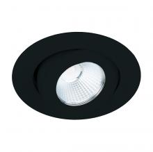 WAC R2BRA-S930-BK - Ocularc 2.0 LED Round Adjustable Trim with Light Engine and New Construction or Remodel Housing