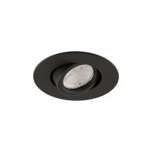 WAC R2BRA-FCS-BK - Ocular 2.0 5CCT Round Adjustable Trim and Remodel Housing with New Construction Frame-In Kit and D