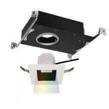 WAC R3ASDT-FCC24-BKWT - Aether Color Changing LED Square Open Reflector Trim with Light Engine