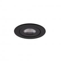 WAC R4ERAR-W9CS-BK - LOTOS DOWNLIGHT ADJ RND 4IN 5CCT