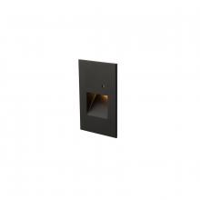 WAC WL-LED202-AM-BK - Step Light with Photocell 120V
