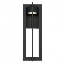 WAC WS-W48625-BK - CHAMBER Outdoor Wall Sconce Light