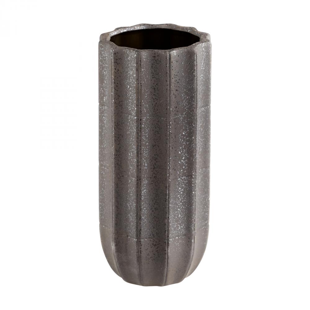 Brutalist Vase Grey - Medium