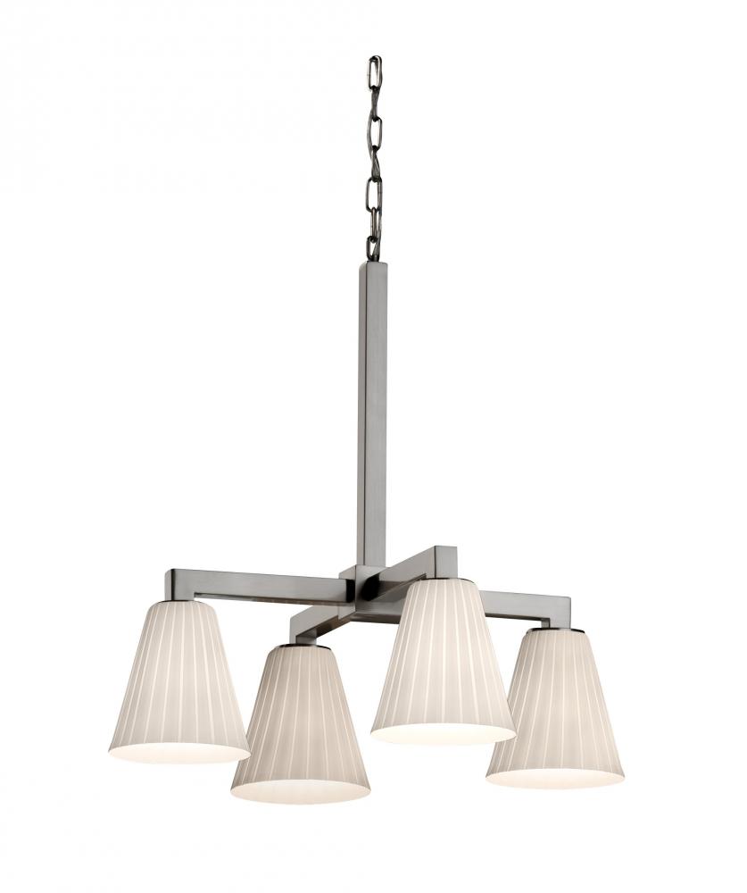Modular 4-Downlight LED Chandelier