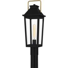 Quoizel BUK9007MBK - Buckley Coastal Rated Outdoor Post Lantern