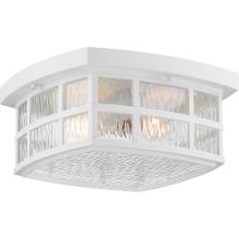 Quoizel SNN1612W - Stonington Coastal Rated Outdoor Flush Mount