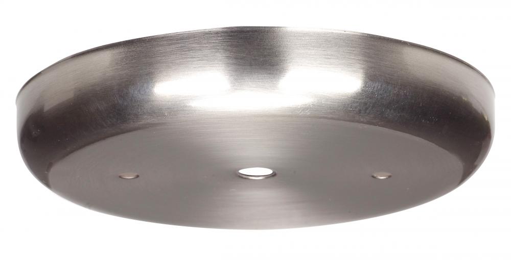 Contemporary Canopy Kit; Brushed Nickel Finish; 5" Diameter; 7/16" Center Hole; 2-8/32 Bar