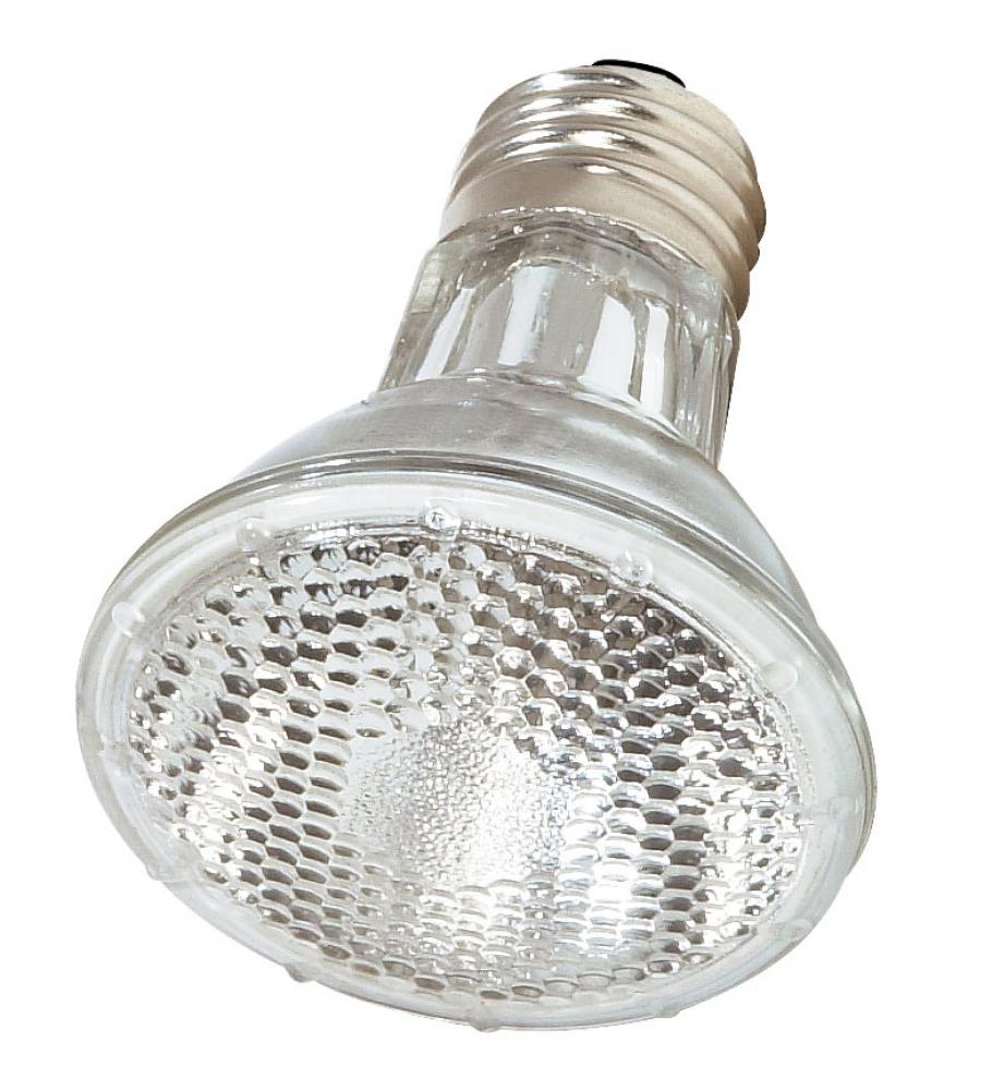 50 Watt; Halogen; PAR20; Clear; 2500 Average rated Hours; 495 Lumens; Medium base; 130 Volt