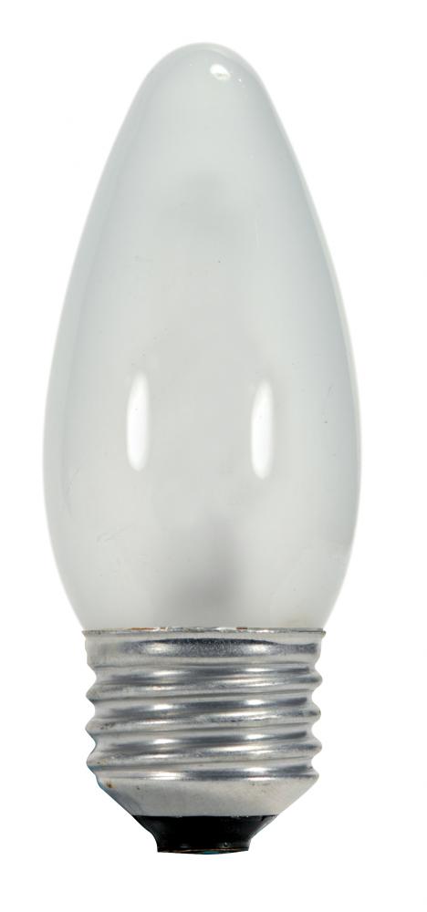43 Watt; Halogen; B11; Frosted; 1000 Average rated hours; 750 Lumens; Medium base; 120 Volt