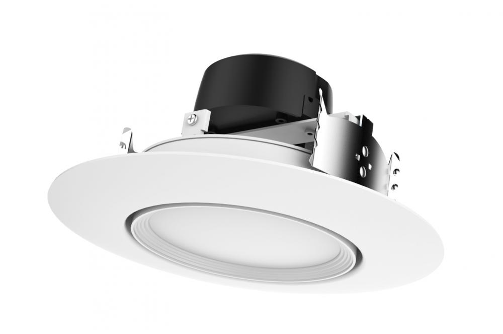 12 watt LED Directional Retrofit Downlight - Gimbaled; 5"-6"; 3000K; 120 volts; Dimmable