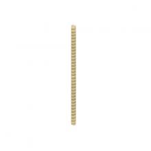 Satco Products Inc. 90/5180 - 1/8 IP Steel Nipple; Yellow Zinc Plated; 22-1/2" Length; 3/8" Wide