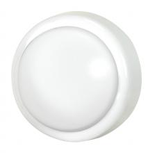 Satco Products Inc. S75/087 - White Mini Pushlight, Requires 2 AA batteries (not included)