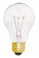 Satco Products Inc. S8512 - 60 Watt A19 Incandescent; Clear; 20000 Average rated hours; 440 Lumens; Medium base; 120 Volt;