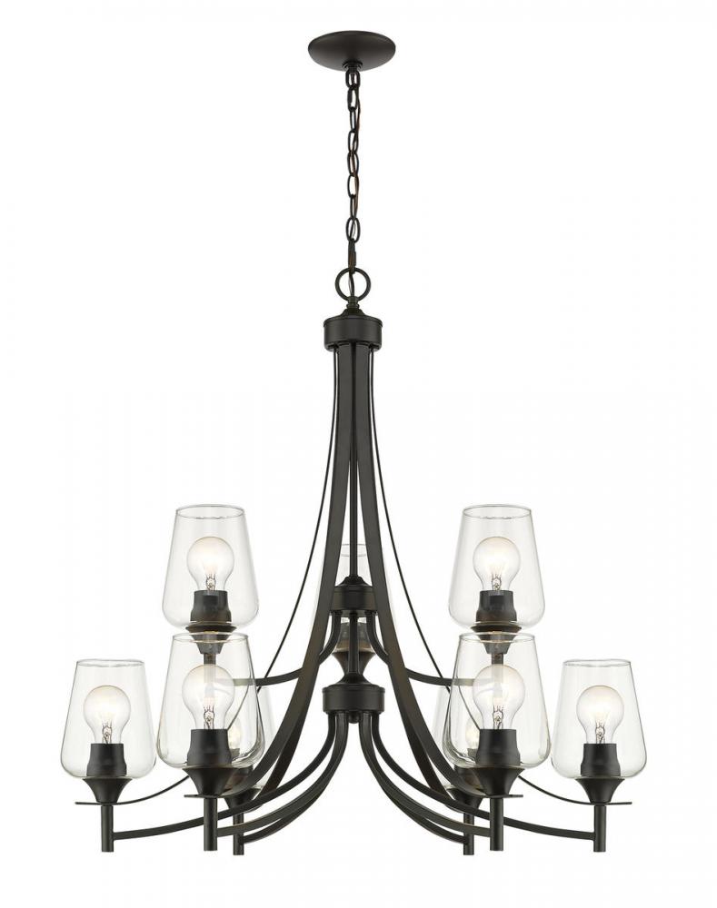 Joliet 9 light Chandelier
