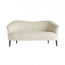 Arteriors 8141 - Duprey Settee Textured Ivory Grey Ash