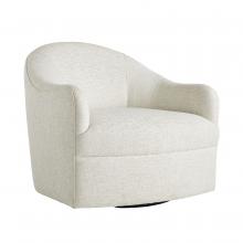 Arteriors 8143 - Delfino Chair Frost Linen Swivel