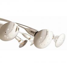 Arteriors 9667 - Polished Nickel Disc Bulb Covers, Set of 8