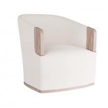 Arteriors GDFRU01 - Reveal Swivel Lounge Chair Bone Linen
