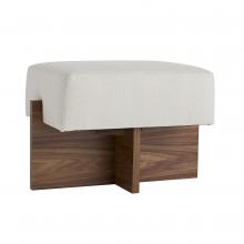 Arteriors DB8002 - Tuck Ottoman Bone Linen