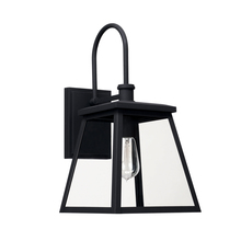 Capital 926812BK - Coastal Rated Belmore Outdoor Wall Lantern Coastal Rated