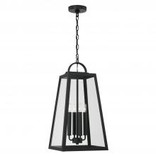 Capital 943744BK - Leighton Coastal Rated Outdoor Hanging Lantern