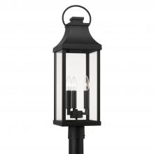 Capital 946432BK - Bradford Coastal Rated Outdoor Post Lantern