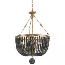 Regina Andrew 16-1082 - Southern Living Fabian Wood Bead Chandelier