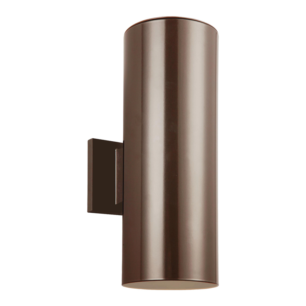 Outdoor Cylinders Large Two Light Outdoor Wall Lantern