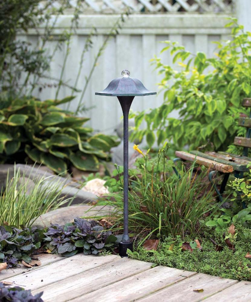 Architectural Mushroom with Glass Finial