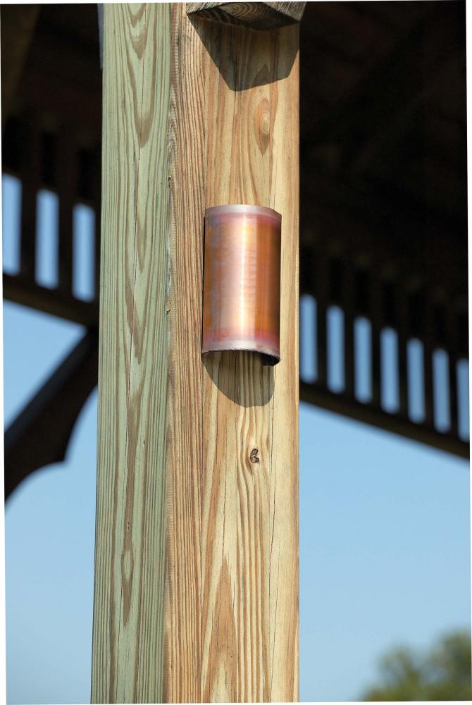 Deck Light 1/2 Cylinder Down Light