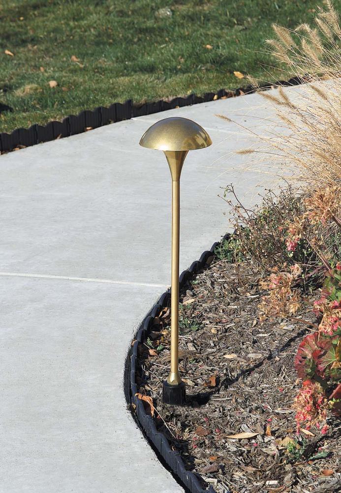 Sm Brass Mushroom