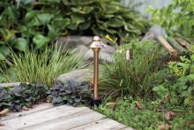 HADCO CUL4S7 - Copper Micro Adjustable Pathlight w/ stake