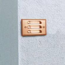 HADCO RLL2-PC - MINI RECESSED LOUVER STEPLIGHT COPPER