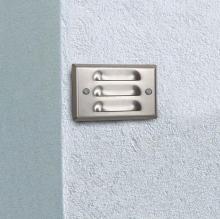 HADCO RLL2-SS - MINI RECESSED LOUVER STEPLIGHT STAINLESS STEEL