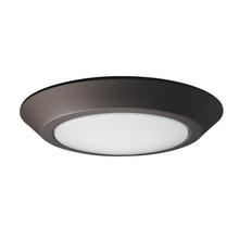 Nuvo 62/1163 - 7"- LED Disk Light Flush - Mahogany Bronze Finish - 3000K