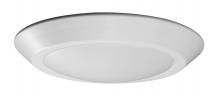 Nuvo 62/1261 - 7"- LED Disk Light Flush - White Finish - 3000K