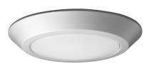 Nuvo 62/1262 - 7"- LED Disk Light Flush - Brushed Nickel Finish - 3000K