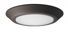 Nuvo 62/1263 - 7"- LED Disk Light Flush - Mahogany Bronze Finish - 3000K