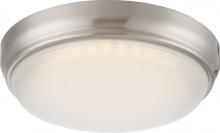 Nuvo 62/331 - DOT - LED Flush Fixture with Frosted Glass