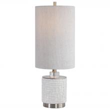 Uttermost 29731-1 - Uttermost Elyn Glossy White Accent Lamp